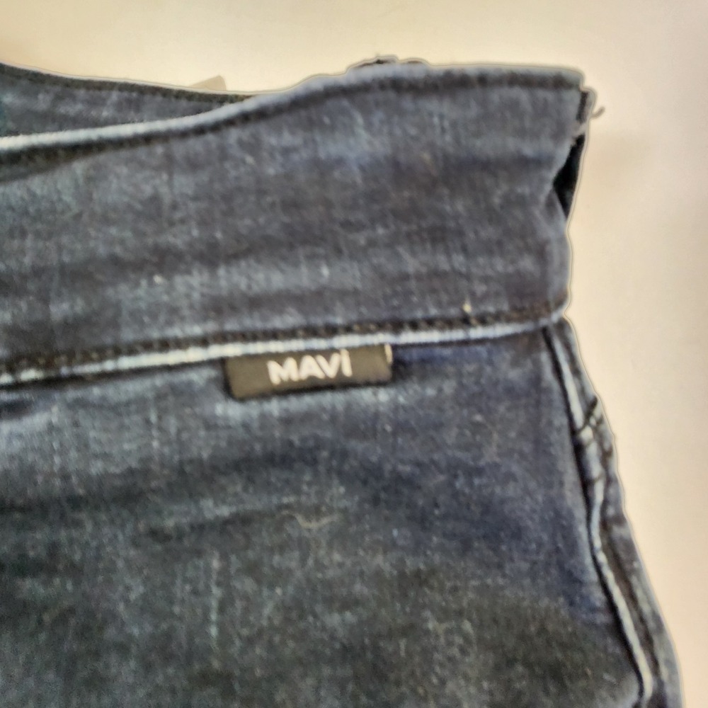 Mavi Jeans Mens 32x30 Zach Straight Leg Faded Stretch Flex Denim Pants Dark Blue - Picture 13 of 16